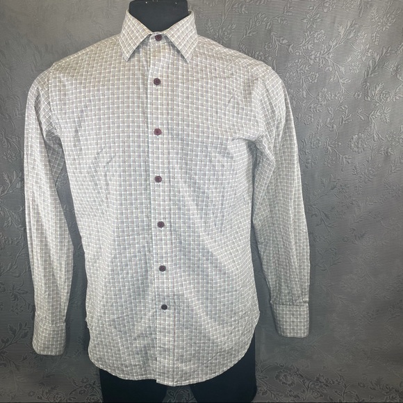 Robert Graham Multicolored Check Button Up - Picture 2 of 12